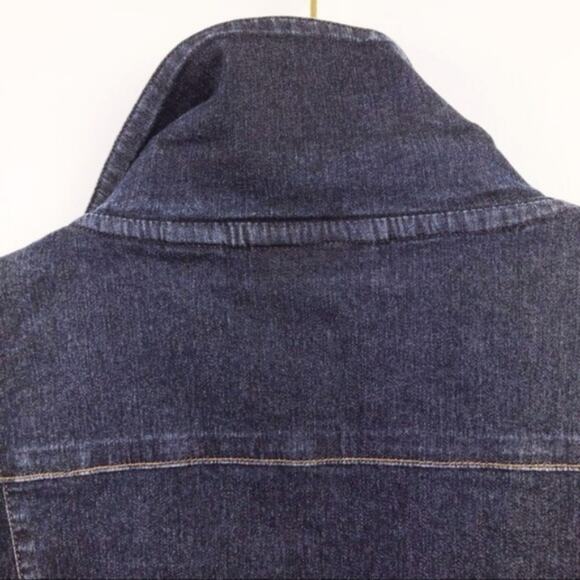 Halogen Blue Denim Jean Jacket - Picture 7 of 7
